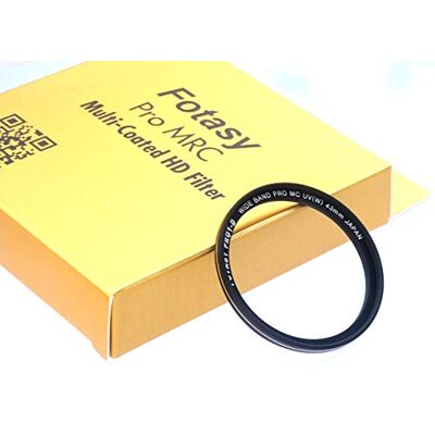 Fotasy Filtre UV HD 16 couches Nano multi-résistant 43 mm - Publicité Fotasy Filtre UV HD 16 couches Nano multi-résistant 43 mm - Publicité