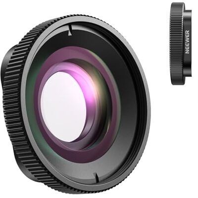 NEEWER Objectif grossissant x 2 Distance focale 7-10 cm, Accessoire de Photographie Macro Gros Plan Compatible avec caméra d'action GoPro Hero 13 12 11 10 9, Non étanche, LS-65 - Publicité NEEWER Objectif grossissant x 2 Distance focale 7-10 cm, Accessoire de Photographie Macro Gros Plan Compatible avec caméra d'action GoPro Hero 13 12 11 10 9, Non étanche, LS-65 - Publicité