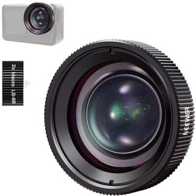 NEEWER Objectif Macro Compatible avecDJI Osmo Action 5 Pro/4 Caméra d'action, Grossissement 2X, 2 Éléments en 1 Groupe, Distance Focale 3-4cm, Accessoire Photographie Gros Plan, Non Étanche, LS-68 - Publicité NEEWER Objectif Macro Compatible avecDJI Osmo Action 5 Pro/4 Caméra d'action, Grossissement 2X, 2 Éléments en 1 Groupe, Distance Focale 3-4cm, Accessoire Photographie Gros Plan, Non Étanche, LS-68 - Publicité