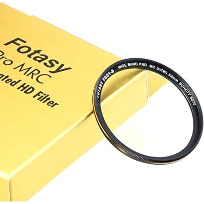 Fotasy Filtre UV 52 mm Nano multi-résistant 16 couches MC Super Slim HD - Publicité Fotasy Filtre UV 52 mm Nano multi-résistant 16 couches MC Super Slim HD - Publicité