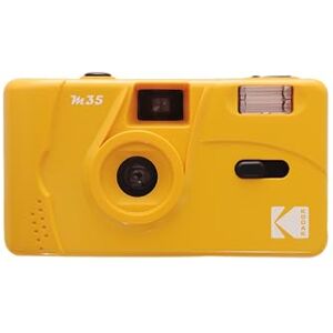 Kodak M35 DA00233 Appareil Photo Rechargeable 35mm, Objectif Grand Angle Fixe, Viseur Optique, Flash Intégré, Pile AAA – Jaune - Publicité Kodak M35 DA00233 Appareil Photo Rechargeable 35mm, Objectif Grand Angle Fixe, Viseur Optique, Flash Intégré, Pile AAA – Jaune - Publicité