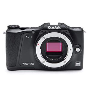 Kodak s-1 appareil photo hybride vidéo full hd 16mp cmos wifi noir + 3 optiques + 2 étuis + carte mémoire 16 go - Publicité