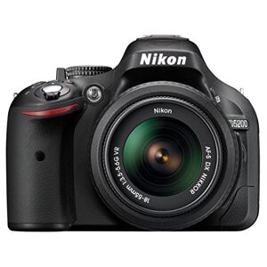 Nikon D5200 Appareil Photo Reflex numérique avec Objectif VR 18-55 mm Noir (24,1 MP) LCD 3" (renouvelé) - Publicité