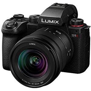 Panasonic Lumix S5M2 Appareil Photo Hybride Plein Format + Objectif Lumix S 20-60mm F3.5-5.6 (24MP, AF Phase, Double Stab, Vidéo 6K 10bit illimité, Rafale 30ips, Tropicalisé) – Version Française - Publicité Panasonic Lumix S5M2 Appareil Photo Hybride Plein Format + Objectif Lumix S 20-60mm F3.5-5.6 (24MP, AF Phase, Double Stab, Vidéo 6K 10bit illimité, Rafale 30ips, Tropicalisé) – Version Française - Publicité