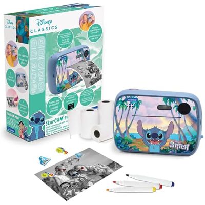Lexibook , Disney Stitch StarCAM Print Appareil Photo, DJ150DLXB - Publicité Lexibook , Disney Stitch StarCAM Print Appareil Photo, DJ150DLXB - Publicité