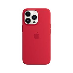 Apple Coque en silicone avec MagSafe (pour iPhone 13 Pro) (PRODUCT) RED - Publicité