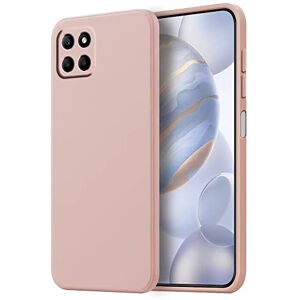 HONLEN Coque pour Honor 70 Lite 5G / Honor X8 5G / Honor X6 Protection Étui, (6.5" inches) Liquide TPU Silicone Case Anti Rayures Ultra Mince Souple Cover en Silicone Poudre de Sable - Publicité