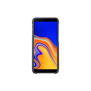 Samsung Coque Rigide pour Galaxy J6+ Noir/Transparente - Publicité