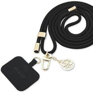 Guess CBDY Cord - Sangle universelle pour téléphone - Noir - Publicité Guess CBDY Cord - Sangle universelle pour téléphone - Noir - Publicité