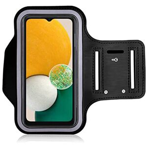 ABCTen Noir Brassard de Sport Case pour Motorola G50 G30 G10 G9 Play G8 Moto Edge 20 Pro E7i Power Etui Armband de Course pour Nokia 3.4 7.2 Lumia 1320 / OnePlus Nord CE, Porte-Clés Sangle Ajustable - Publicité