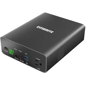 Litionite Dragon 130W / 80.000mAh Power Bank Mini Générateur d'énergie électrique Portable 1x AC Prise de Courant 2X USB 1x PD Type-C 100W Batterie Externe pour Ordinateur/Smartphone/PC/Drone - Publicité