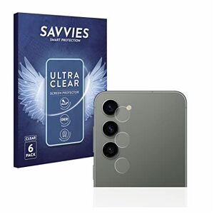 savvies Protection Ecran Compatible avec Samsung Galaxy S23 (Caméra Uniquement) (6 Pièces) Film Protection Ultra Clair - Publicité