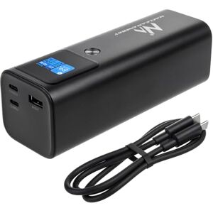 Maclean MCE335 Powerbank 24600 mAh avec Fonction de Charge Rapide USB C entrée et Sortie, Batterie Externe Power Delivery (PD) 140 W, Fast/Quick/Super Charge, 88,56 Wh, 2 Ports USB Type-C, capacité - Publicité