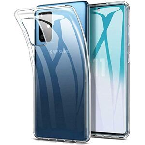 CABLING ® Coque Silicone Transparente pour Samsung S20 Plus Anti Choc Crystal Clear Case Cover Étui de Flexible Souple TPU - Publicité