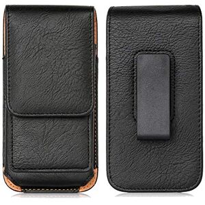 ABCTen Étui Ceinture pour Xiaomi Mi Note 10 Logicom Le Moov 2 Lift Spark Orange Neva Play Ulefone Armor X3 X5 VMobile S9 Vertical Protection Sacoche Cuir Premium avec Clip Rotatif Fermeture Magnétique - Publicité