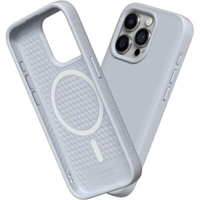 RhinoShield Coque SolidSuit avec MagSafe pour iPhone 15 Pro Max Fixation magnétique renforcée, dépasse les normes militaires de protection, design classique, recharge sans fil, design fin - Publicité RhinoShield Coque SolidSuit avec MagSafe pour iPhone 15 Pro Max Fixation magnétique renforcée, dépasse les normes militaires de protection, design classique, recharge sans fil, design fin - Publicité