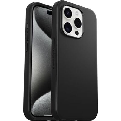 Otterbox Symmetry pour MagSafe Coque pour iPhone 15 Pro, Antichoc, Anti-Chute, Coque de Protection Fine, supporte 3 x Plus de Chutes Que la Norme Militaire, Noir, Livré sans Emballage - Publicité Otterbox Symmetry pour MagSafe Coque pour iPhone 15 Pro, Antichoc, Anti-Chute, Coque de Protection Fine, supporte 3 x Plus de Chutes Que la Norme Militaire, Noir, Livré sans Emballage - Publicité