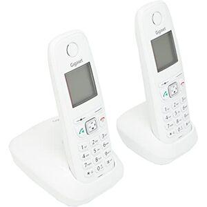 Siemens téléphone sans fil Duo, Mains libres, , 100 contacts, écran graphique illuminée 1.8 ", lettre Grande Taille, Blanc. AS405 [Version Espagnole] - Publicité