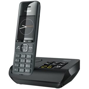 Siemens Comfort 520A Téléphone DECT sans Fil avec répondeur Design élégant qualité Audio supérieure Blocage d'appels Répertoire Jusqu’à 200 Contacts Noir - Publicité