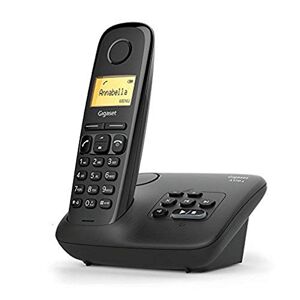 Siemens AL170A Solo Téléphone fixe sans fil DECT/GAP Répondeur Noir [Version Française] - Publicité