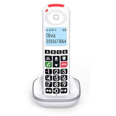swissvoice Xtra 55 Handset Combiné Additionnel pour Téléphone sans Fil DECT Xtra 2355, Xtra 2355 Duo et Xtra 3355 Combo Installation Facile Ne Fonctionne Pas Seul avec Une Box - Publicité swissvoice Xtra 55 Handset Combiné Additionnel pour Téléphone sans Fil DECT Xtra 2355, Xtra 2355 Duo et Xtra 3355 Combo Installation Facile Ne Fonctionne Pas Seul avec Une Box - Publicité