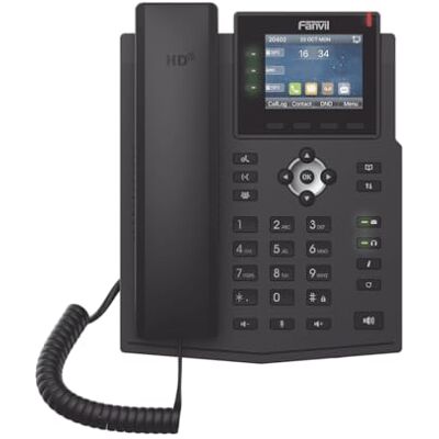 Fanvil X3U – Téléphone à écran couleur Gigabit 2 lignes avec HD, PoE - Publicité Fanvil X3U – Téléphone à écran couleur Gigabit 2 lignes avec HD, PoE - Publicité