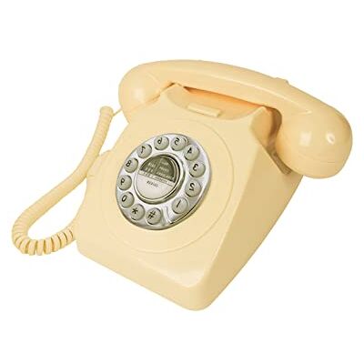 Benross 44530 Téléphone vintage pour la maison - Crème - Publicité Benross 44530 Téléphone vintage pour la maison - Crème - Publicité