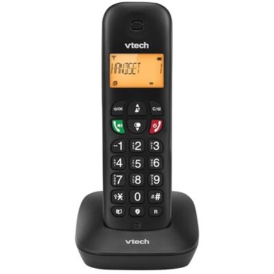 VTech Téléphone sans Fil DECT, Blocage d’appels, Identification/Attente d’Appel, répertoire, 13 h autonomie, écran rétroéclairé, Rappel, Mains Libres, Volume réglable CS900 - Publicité VTech Téléphone sans Fil DECT, Blocage d’appels, Identification/Attente d’Appel, répertoire, 13 h autonomie, écran rétroéclairé, Rappel, Mains Libres, Volume réglable CS900 - Publicité