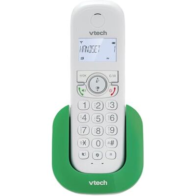 VTech CS1500 Téléphone sans Fil DECT à Double Charge avec Blocage d'appel, Identification de l'appelant/Appel en Attente, Haut-Parleur Mains Libres, écran et Clavier rétroéclairés - Publicité VTech CS1500 Téléphone sans Fil DECT à Double Charge avec Blocage d'appel, Identification de l'appelant/Appel en Attente, Haut-Parleur Mains Libres, écran et Clavier rétroéclairés - Publicité