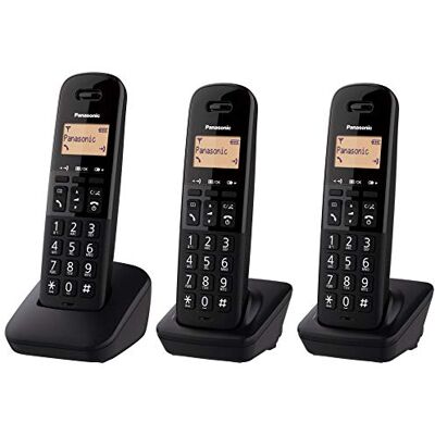 Panasonic KXTGB613EB Trio Digital Cordless Telephone - Publicité Panasonic KXTGB613EB Trio Digital Cordless Telephone - Publicité