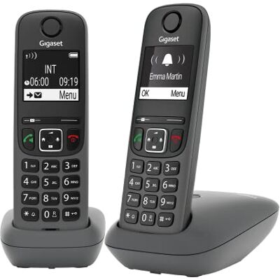 Gigaset L36852-H2814-N153 - Téléphone avec grand écran et blocage d'appels - Publicité Gigaset L36852-H2814-N153 - Téléphone avec grand écran et blocage d'appels - Publicité