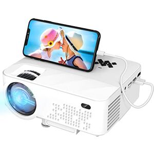 HOPVISION Mini vidéoprojecteur 7500 lumens, 1080p Full HD, LCD, Home cinéma, extérieur, USB & HDMI, Portable, écran 240", Lampe de 60 000 h - Publicité HOPVISION Mini vidéoprojecteur 7500 lumens, 1080p Full HD, LCD, Home cinéma, extérieur, USB & HDMI, Portable, écran 240", Lampe de 60 000 h - Publicité