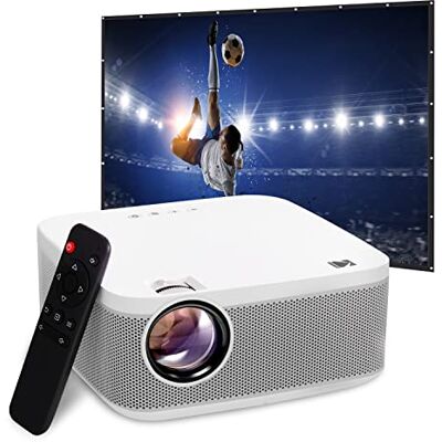 Kodak FLIK X10 Full HD Kit de projecteur multimédia Mini système de cinéma Maison Portable Compact 1080p avec écran de Projection de 100", télécommande, trépied, câble HDMI - Publicité Kodak FLIK X10 Full HD Kit de projecteur multimédia Mini système de cinéma Maison Portable Compact 1080p avec écran de Projection de 100", télécommande, trépied, câble HDMI - Publicité