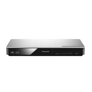 Panasonic DMP-BDT185EG Blu-ray Player (DLNA, Internet-Apps, Video on Demand, 4K Upscaling, 3D, USB, LAN-Anschluss, Dual Core Prozessor, HDMI-Steuerung, MKV-Playback) silber - Publicité
