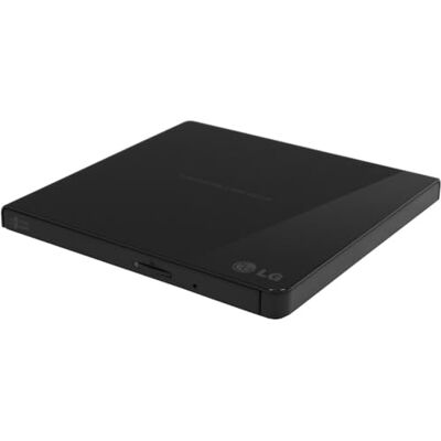 LG de Stockage de disques optiques externes Fin DVDRW 8 x USB avec Cyberlink lecteurs optiques, Noir - Publicité LG de Stockage de disques optiques externes Fin DVDRW 8 x USB avec Cyberlink lecteurs optiques, Noir - Publicité