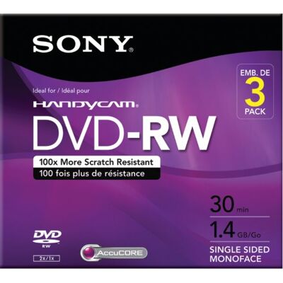Sony 3DMW30R2HC Read/Write DVD - Publicité Sony 3DMW30R2HC Read/Write DVD - Publicité