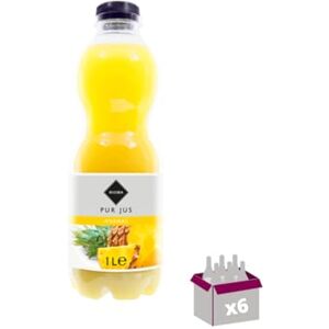 Wine And More 6x1L en verre Pur jus d'ananas RIOBA - Publicité Wine And More 6x1L en verre Pur jus d'ananas RIOBA - Publicité