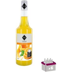 Wine And More Lot de 6 Sirops Rioba Orange 6x70cL - Publicité Wine And More Lot de 6 Sirops Rioba Orange 6x70cL - Publicité
