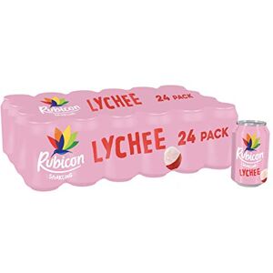 Rubicon Lychee Sparkling Drink 330 ml (Pack of 24) - Publicité Rubicon Lychee Sparkling Drink 330 ml (Pack of 24) - Publicité
