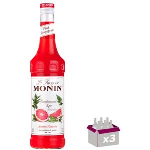 Wine And More Lot de 3 Sirop Pamplemousse rose 70cL - Publicité Wine And More Lot de 3 Sirop Pamplemousse rose 70cL - Publicité