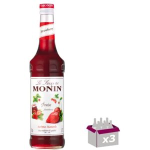 Wine And More Lot de 3 Sirop Fraise 1L - Publicité Wine And More Lot de 3 Sirop Fraise 1L - Publicité