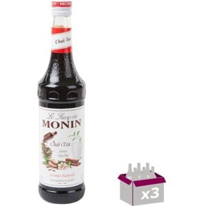 Wine And More Lot de 3 Sirop Thé chaï 70cL - Publicité Wine And More Lot de 3 Sirop Thé chaï 70cL - Publicité