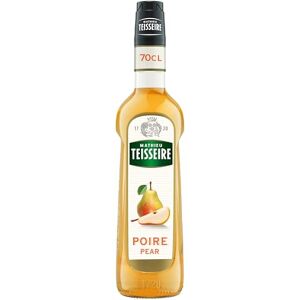 Mathieu Teisseire Sirop de Poire , pour boissons, bières, cidres, limonades, boissons gazeuses, thés, cocktails avec ou sans alcool, bouteille de 70cl - Publicité Mathieu Teisseire Sirop de Poire , pour boissons, bières, cidres, limonades, boissons gazeuses, thés, cocktails avec ou sans alcool, bouteille de 70cl - Publicité