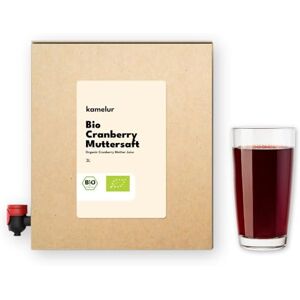 Kamelur 3 litres de jus mère de canneberges BIO 100% de jus direct de canneberges BIO mûres, jus de canneberges BIO sans additifs jus de canneberges en boîte de jus pratique - Publicité Kamelur 3 litres de jus mère de canneberges BIO 100% de jus direct de canneberges BIO mûres, jus de canneberges BIO sans additifs jus de canneberges en boîte de jus pratique - Publicité