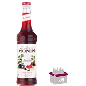 Wine And More Lot de 6 Sirop Grenadine 1L - Publicité Wine And More Lot de 6 Sirop Grenadine 1L - Publicité