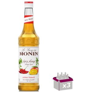 Wine And More Lot de 3 Sirop Mangue épicée 70cL - Publicité Wine And More Lot de 3 Sirop Mangue épicée 70cL - Publicité