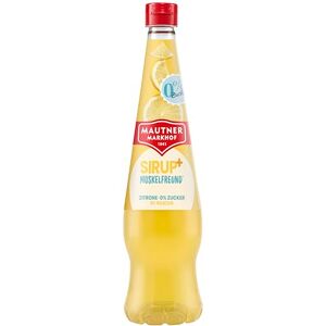 Mautner Markhof Sirop + citron 0 % sucre sirop - Publicité Mautner Markhof Sirop + citron 0 % sucre sirop - Publicité