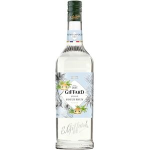 Giffard Sirop Saveur Rhum Recette et Fabrication Françaises Doux et Aromatique 1 Litrey, Bouteille - Publicité Giffard Sirop Saveur Rhum Recette et Fabrication Françaises Doux et Aromatique 1 Litrey, Bouteille - Publicité