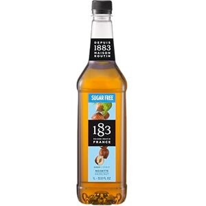 1883 MAISON ROUTIN Sirop SANS SUCRE noisette Routin 1883 - Publicité 1883 MAISON ROUTIN Sirop SANS SUCRE noisette Routin 1883 - Publicité