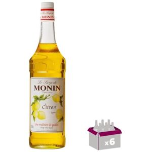 Wine And More Lot de 6 Sirop Citron 1L - Publicité Wine And More Lot de 6 Sirop Citron 1L - Publicité